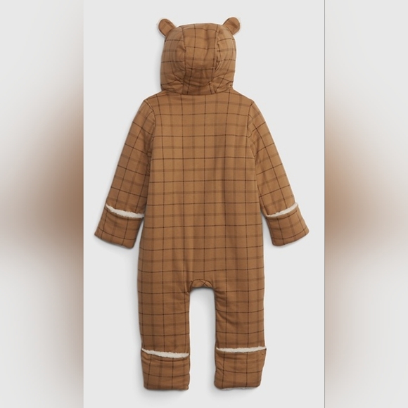 GAP Baby Sherpa Bear One-Piece Outerwear 12-18M - Picture 2 of 7
